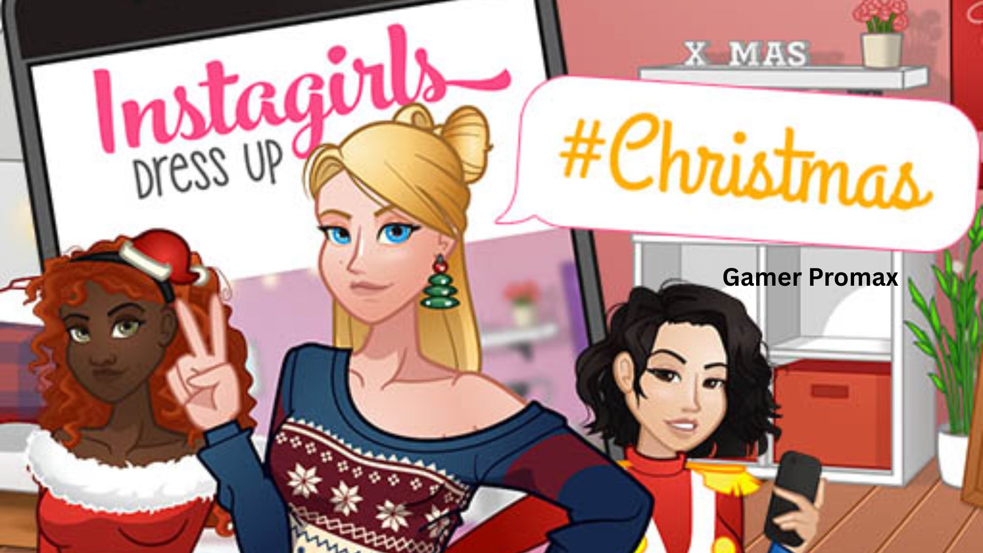 Instagirls Christmas Dress Up – A Fashionably Festive Holiday Adventure